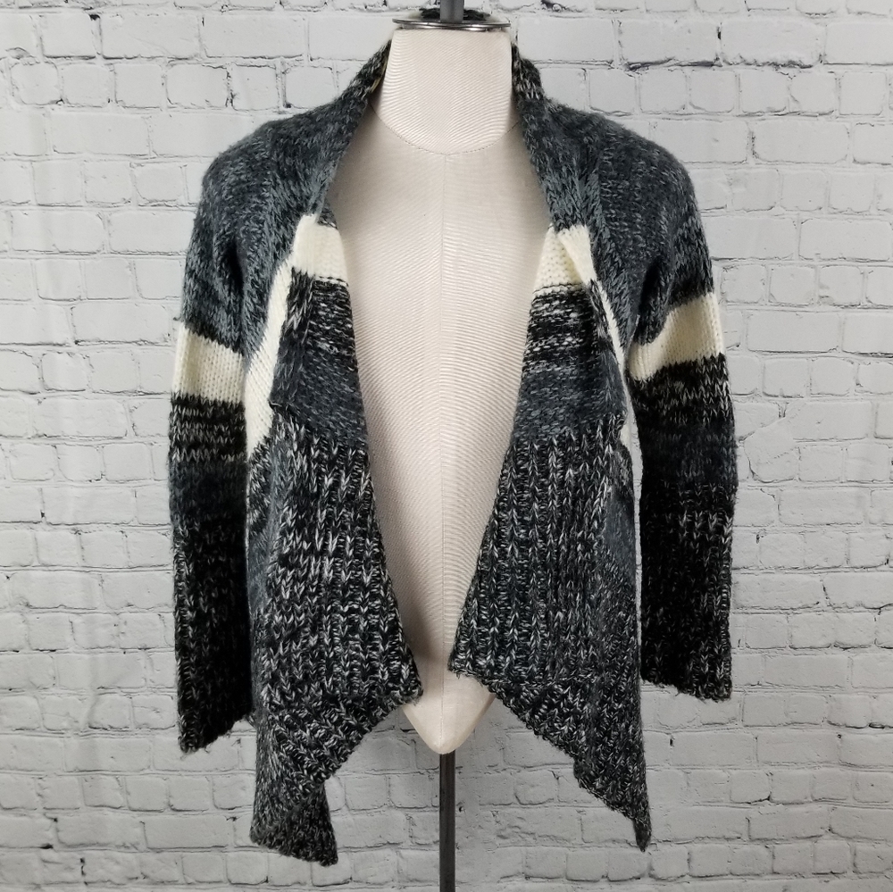 GINGER JAR | waterfall knit sweater open cardigan